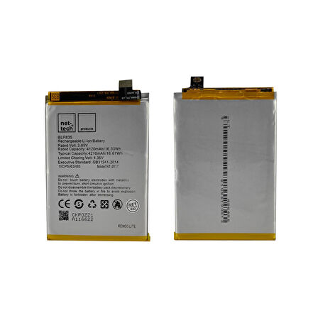 Teknonet Oppo Reno 5 Lite Uyumlu Nettech Batarya NT-93131