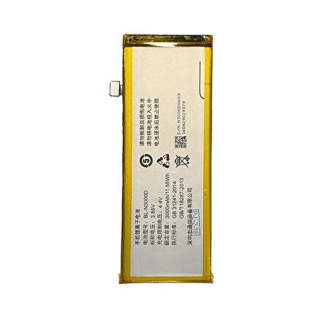 Teknonet Reeder P10S Uyumlu Reeder BL-N3000D 3000 MAh Batarya NT-92854