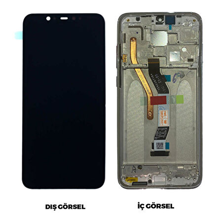 Teknonet Xiaomi Redmi Note 8 Pro Uyumlu Org Lcd+Dokunmatik+Çıtalı VR-20073