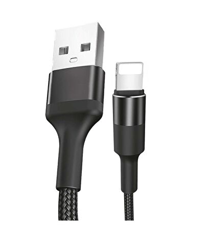 Teknonet TN-DC10 İp Örgü 100 Cm Lightning Şarj ve Data Kablosu