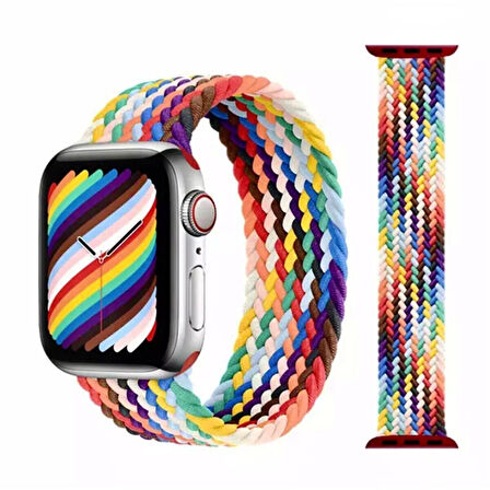 Nettech Apple Watch Seri 42/44 mm Uyumlu İp Örgü Bileklik NT-92329