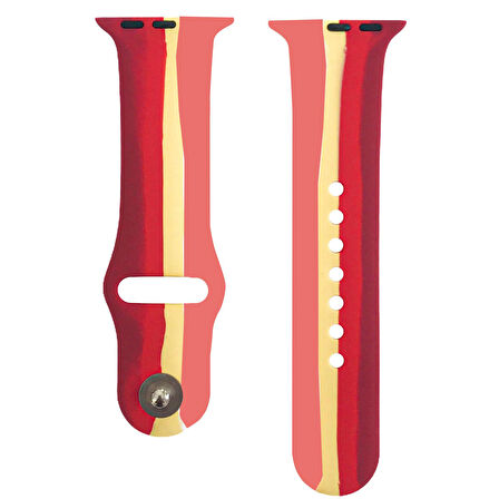 Nettech Apple Watch Seri 42/44 mm Uyumlu Silikon Kordon NT-90697