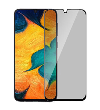 Samsung Galaxy A22 4G Uyumlu Ön Koruma Mat Seramik Nano Ekran Koruyucu (Siyah)