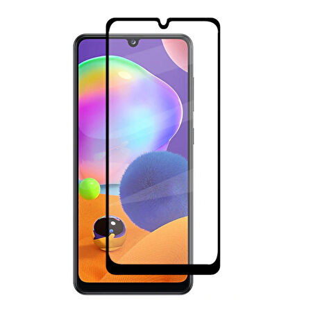 Samsung Galaxy A02s Uyumlu Ön Koruma Mat Seramik Nano Ekran Koruyucu (Siyah)