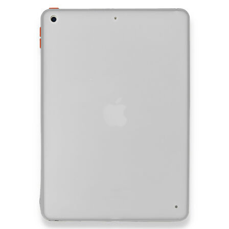 iPad Air 3 10.5 inc Uyumlu Montreal Seri Silikon Tablet Kılıfı (Beyaz)
