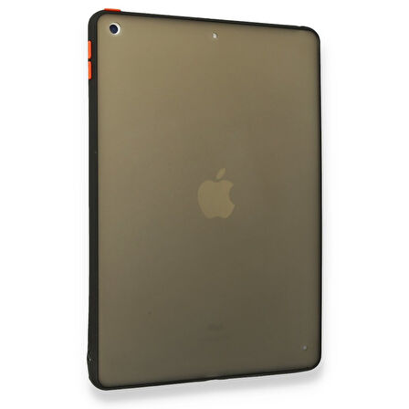 iPad Air 3 10.5 inc Uyumlu Montreal Seri Silikon Tablet Kılıfı (Siyah)