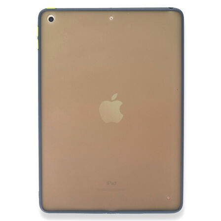 iPad Air 2 9.7 Uyumlu Montreal Seri Silikon Tablet Kılıfı (Lacivert)