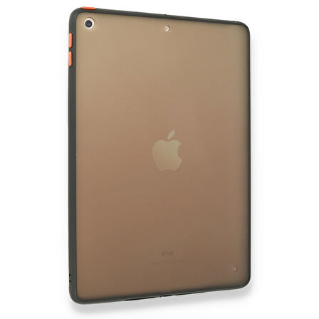 iPad Air 2 9.7 Uyumlu Montreal Seri Silikon Tablet Kılıfı (Siyah)