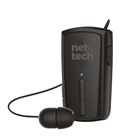 Nettech NT-BTH13 Makaralı Kulakiçi Bluetooth Kulaklık