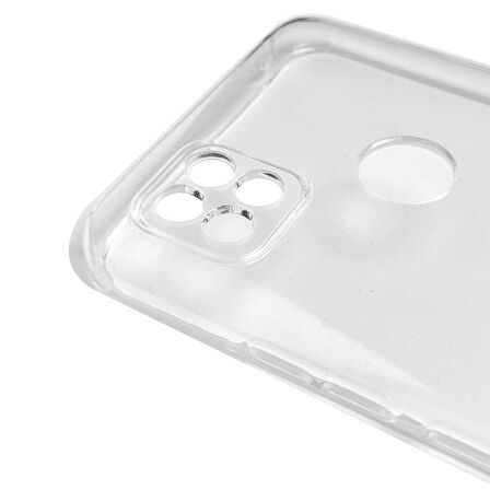 Xiaomi Redmi 9C Lux Seri Kamera Korumalı Şeffaf Kılıf