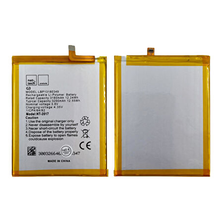 Teknonet Casper Via G3 Uyumlu Nettech 3200 MAh Batarya NT-85696