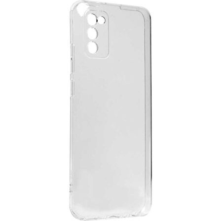 Samsung Galaxy A02s Lux Seri Kamera Korumalı Şeffaf Kılıf