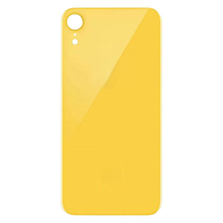 Teknonet Apple iPhone XR Uyumlu Geniş Kamera Camlı Batarya Kapağı VR-12698