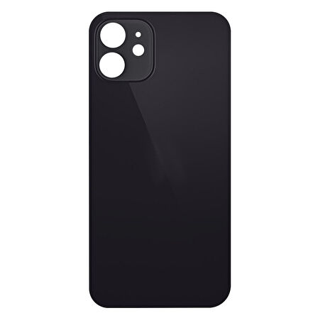 Teknonet Apple iPhone 12 Mini Uyumlu Geniş Kamera Camlı Batarya Kapağı NT-83846