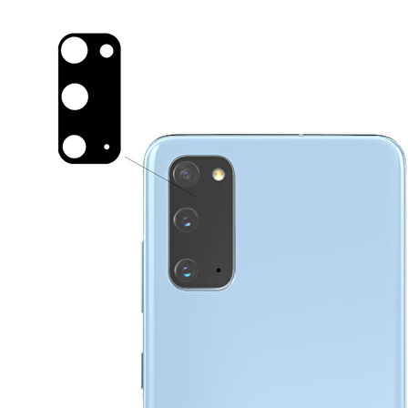 Teknonet Samsung Galaxy S20 Uyumlu Ful Set Kamera Camı NT-83837