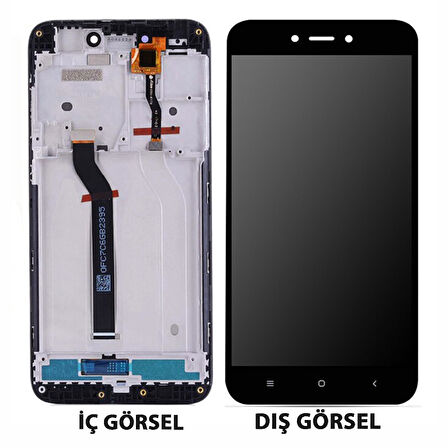 Teknonet Xiaomi Redmi 5A Uyumlu Org Lcd+Dokunmatik+Çıtalı NT-83605