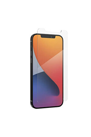 iPhone 12 Pro Uyumlu Kılıf Dostu Cam Ekran Koruyucu - Şeffaf