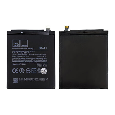 Teknonet Xiaomi Redmi Note 4 Uyumlu Nettech BN41 4000 MAh Batarya NT-82578