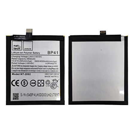 Teknonet Xiaomi Mi 9T Uyumlu Nettech BP-41 3900 MAh Batarya NT-82564