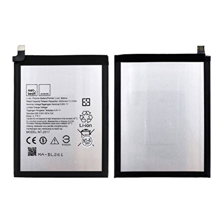 Teknonet Lenovo K5 Note A7020 Uyumlu Nettech NT-2017 3500 MAh Batarya NT-82535