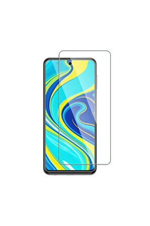 Xiaomi Redmi 9 Uyumlu Kılıf Dostu Cam Ekran Koruyucu - Şeffaf