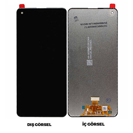 Teknonet Samsung Galaxy A21S Uyumlu Org Lcd+Dokunmatik NT-81988