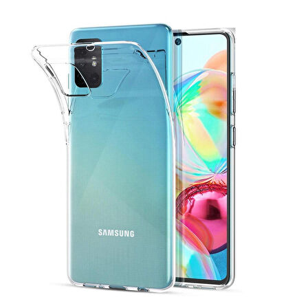 Huawei P40 Lite Lux Seri Kamera Korumalı Şeffaf Kılıf