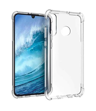 Huawei P30 Lite Darbe Emici Şeffaf Silikon Kılıf