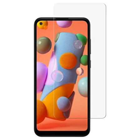 Samsung Galaxy A11 Uyumlu Ön Koruma 9H Şeffaf Nano Ekran Koruyucu