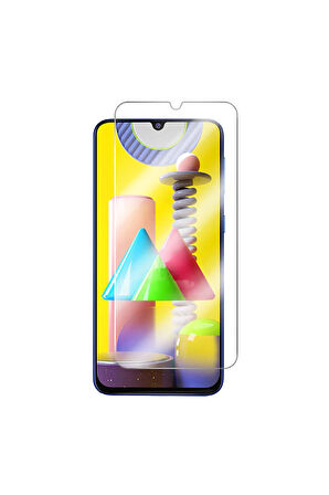 Samsung Galaxy M31 Uyumlu Ön Koruma Cam Ekran Koruyucu