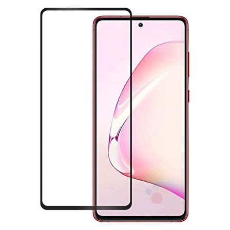 Samsung Galaxy S10 Lite Uyumlu Ön Koruma Temperli Cam Ekran Koruyucu (Şeffaf)