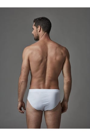2 Adet %100 Pamuklu Klasik Erkek Slip