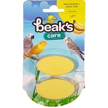 Beak'S Muz Aromalı Gaga Taşı - İkili SG009