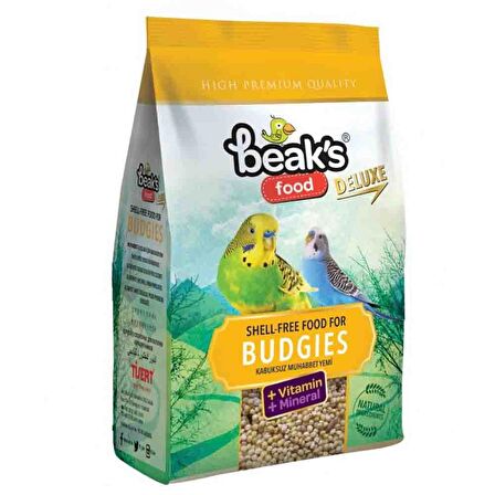 Beaks Kabuksuz Muhabbet Kuş Yemi 400 Gr