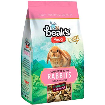 Beaks Karışık Tavşan Yemi 500 gr