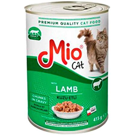 Mio Kedi Konservesi Kuzu Etli 415 GR