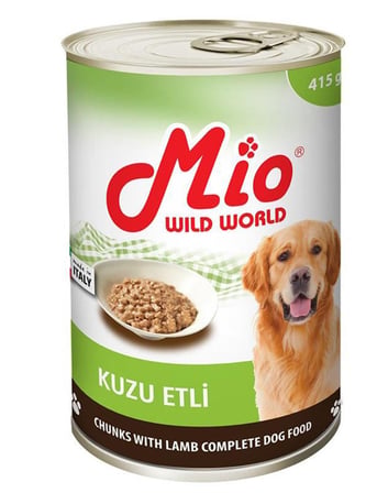 Mio Kuzulu Köpek Konserve Mama  415 gr