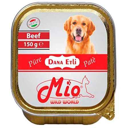 Mio Dana Etli Büyük Irk Yetişkin Yaş Köpek Maması 150 gr