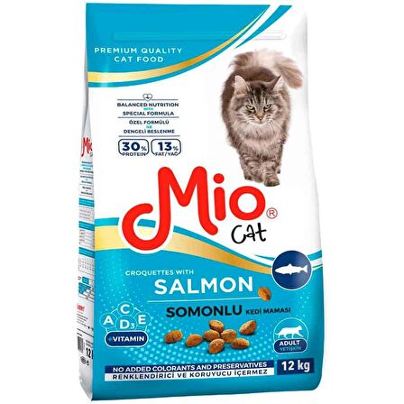 Mio Somon Balıklı Yetişkin Kedi Maması 12 Kg