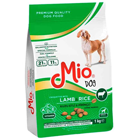 Mio Köpek Maması Kuzu Etli 1 Kg