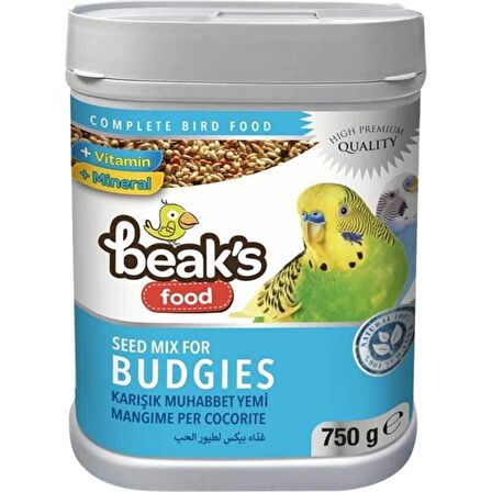 Beaks 750 Gr Muhabbet Kuşu Yemi 