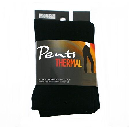 Penti Külotlu Thermal 150 Den Siyah No.2 M