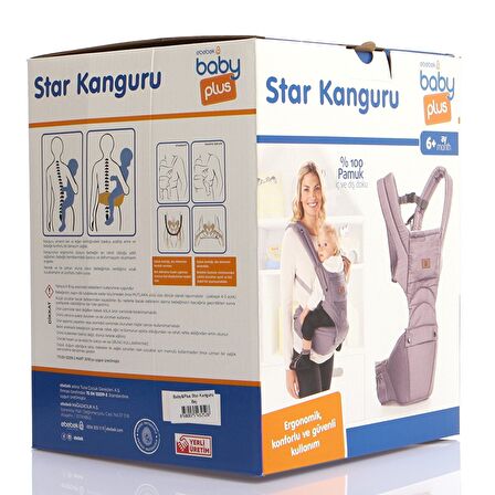 Baby Plus Star Bordo Kanguru