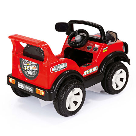 baby toys Off Road Akülü Araba Kırmızı 6 Volt