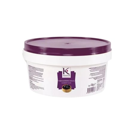 Krater Yaban Mersini Krema Dolgu 4 kg