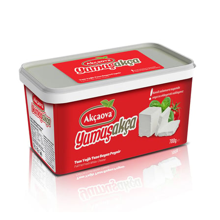 AKÇAOVA Yumuşakça 700 Gr Tam Yağlı Beyaz Peynir x 4 Adet