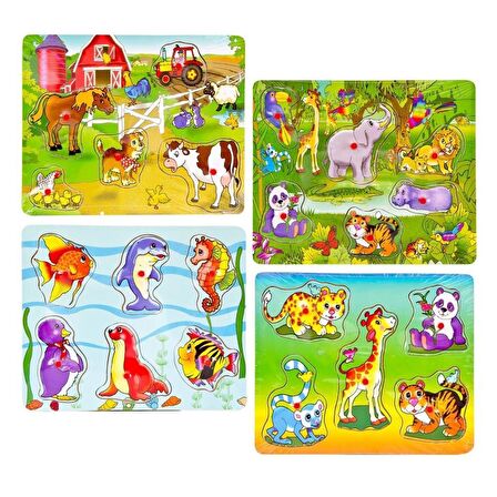 Edutoys Yaşam Çocuk Puzzle