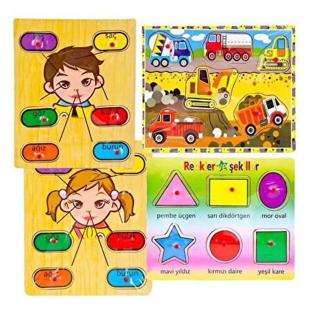 Edutoys Yaşam Çocuk Puzzle