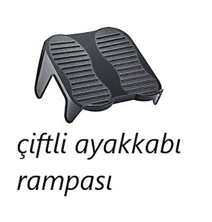 Çiftli ayakkabı rampası - ayakkabılık düzenleyici 10 adet çiftli