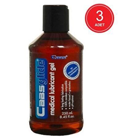 Cabs Glide Kayganlaştırıcı Jel 250ML. 3 ADET İNDİRİMLİ 